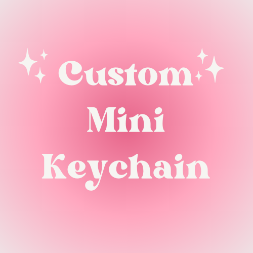 Custom Mini Keychain – Gem Creations