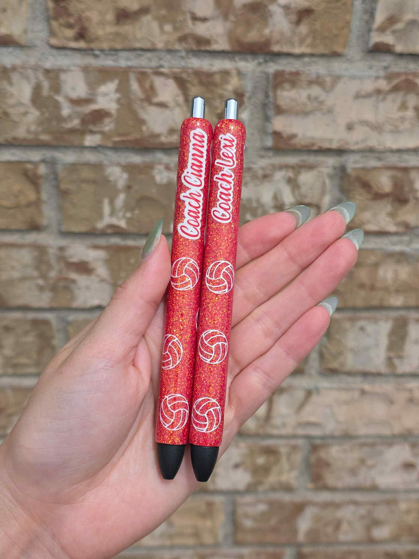 Custom Glitter Pens