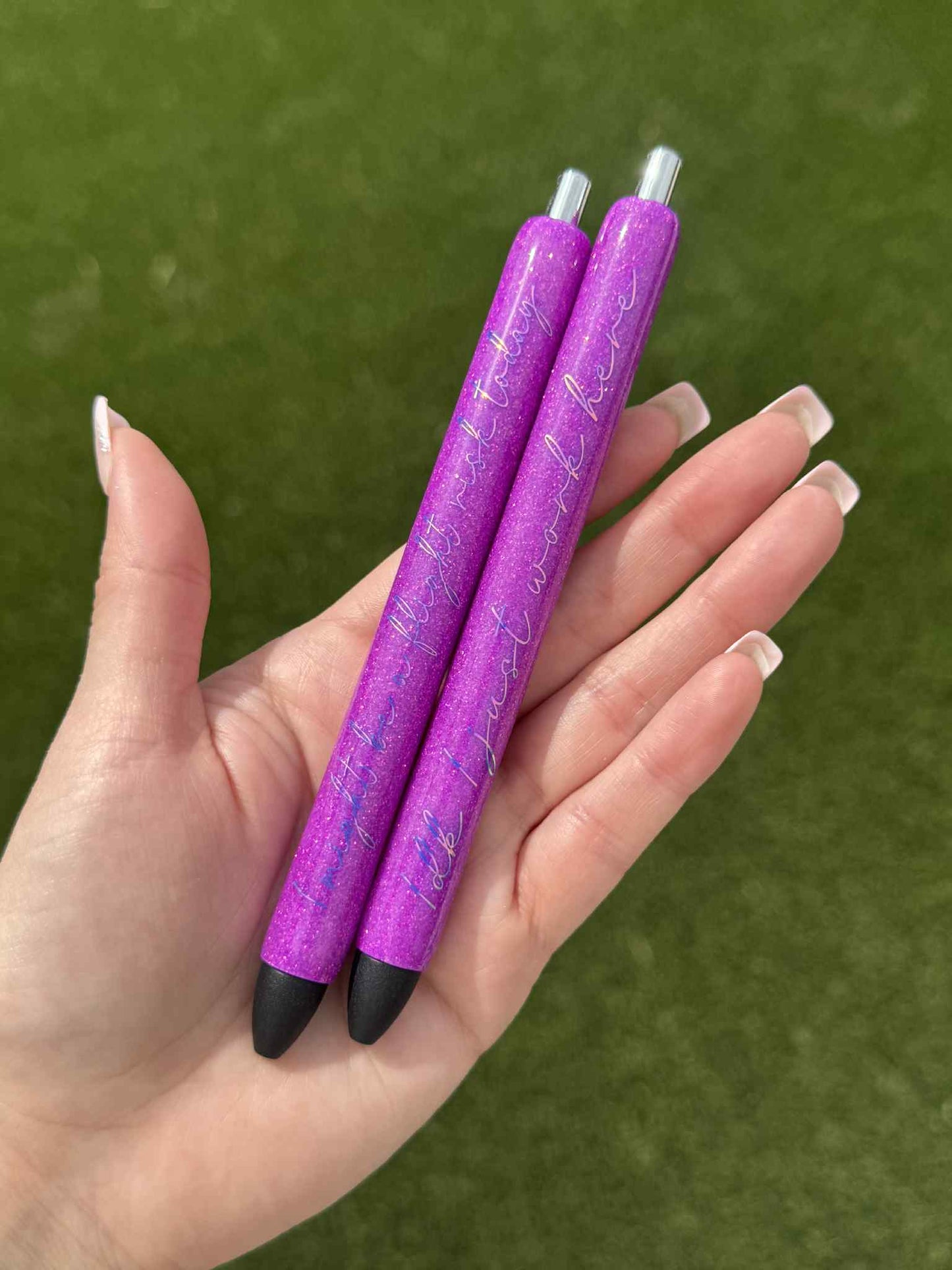 Custom Glitter Pens