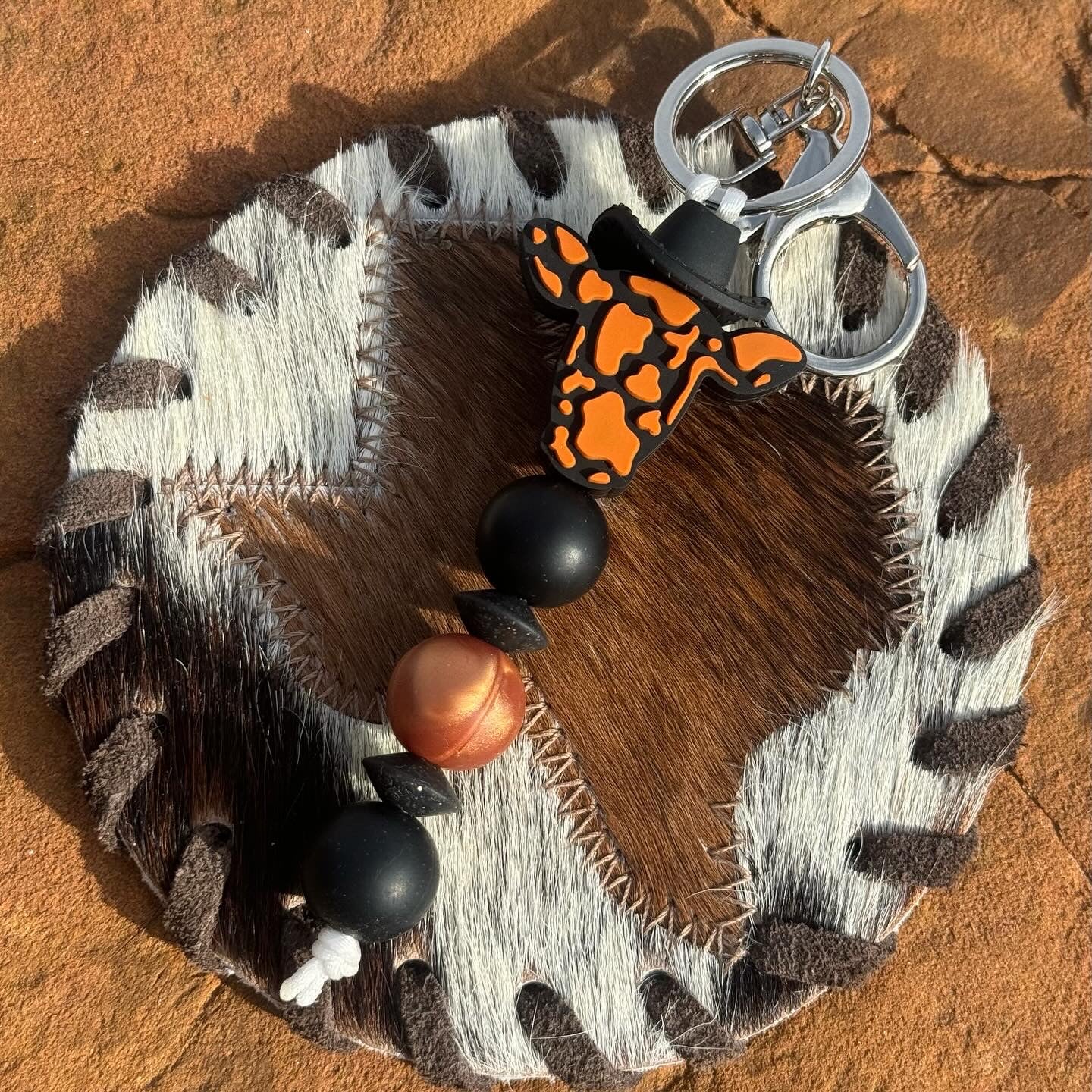 Rustic Mini keychain