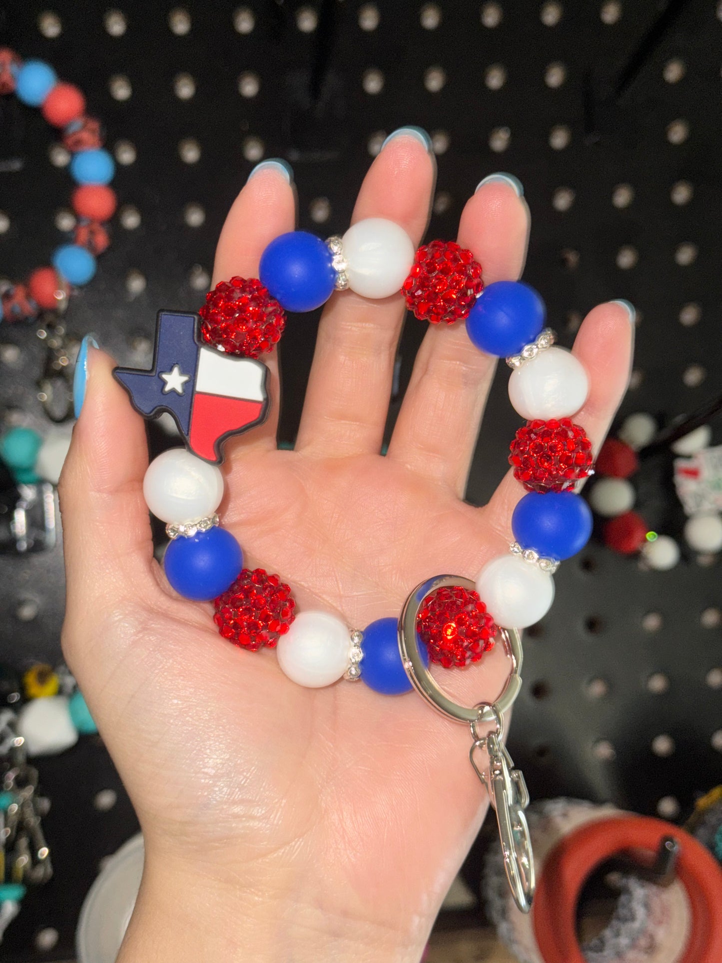 Custom Texas wristlet