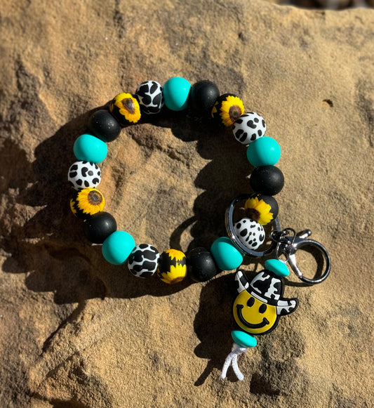Happy cow wristlet
